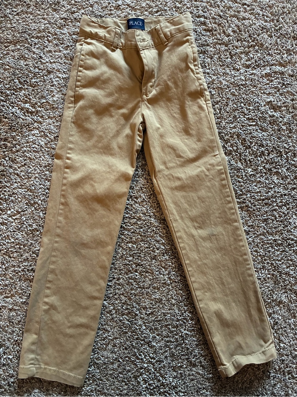 Place Boys Khaki Straight-Leg Chino Pants